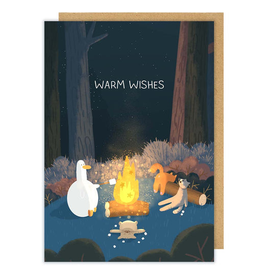 Camping night gift card